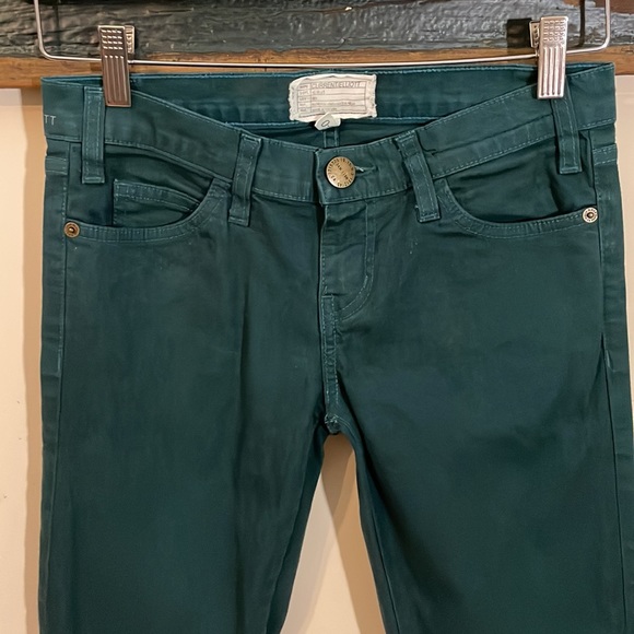 Current Elliot The Skinny Ankle Atlantic Coated Jeans - Picture 4 of 14